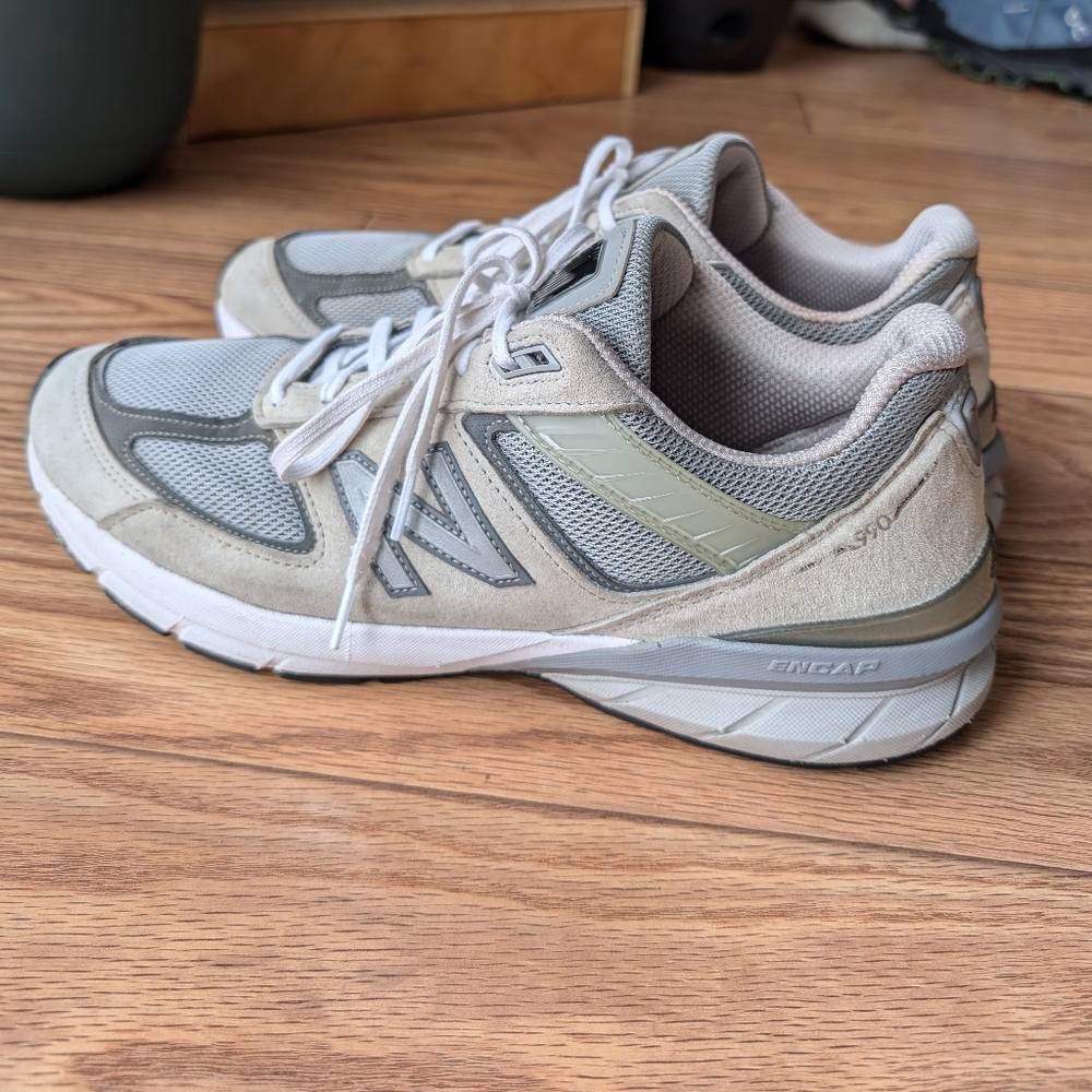 New Balance 990 Men's 12 2A Made In USA M990GL5 Grey/Castlerock Grandpa Dad Shoe